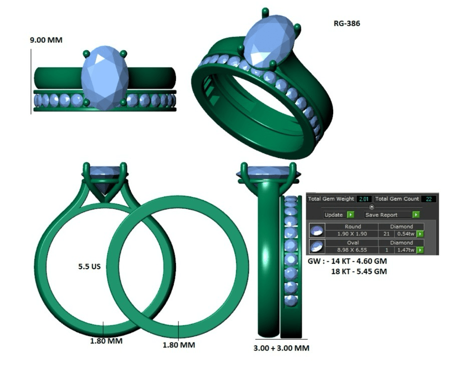 Should Your Engagement Ring and Wedding Band Sit Flush? A Diamond Setter Explains - Lamor&Co