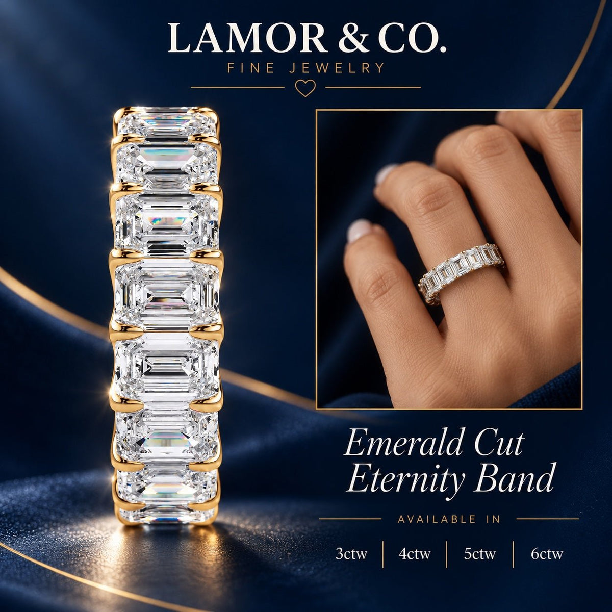 Full Eternity vs. Half Eternity: Which Is Better for Everyday Wear? - Lamor&Co