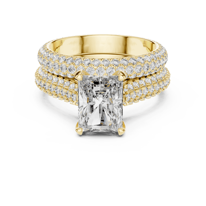 The Juliette lab diamond engagement ring