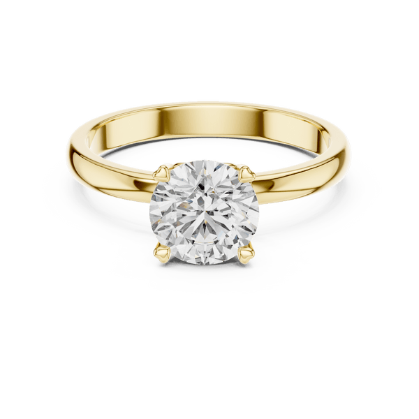 The Cecilia — 1.00 CT Round Lab-Grown Diamond Engagement Ring