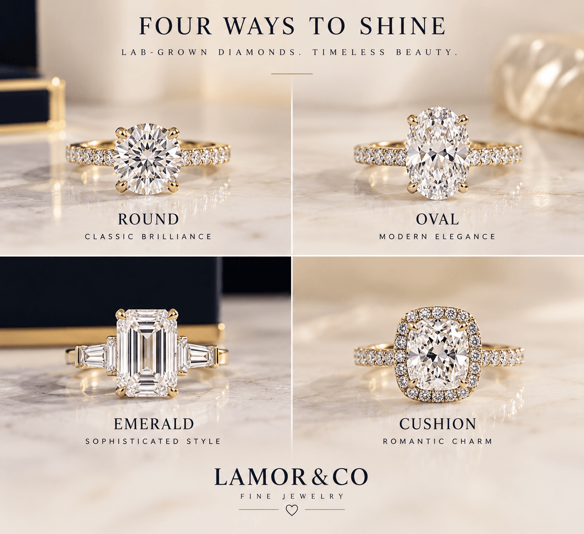Is a 2 Carat Lab-Grown Diamond Right for You? What to Know Before Choosing Your Ring - Lamor&Co