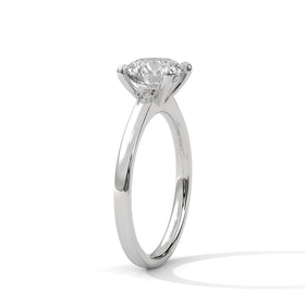 The Sophia 2 CT Round Lab-Grown Diamond Solitaire Ring detail image