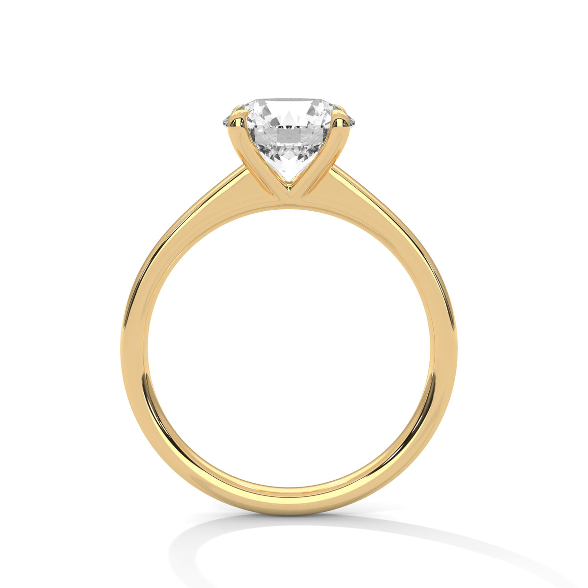 The Sophia 2 CT Round Lab-Grown Diamond Solitaire Ring detail image