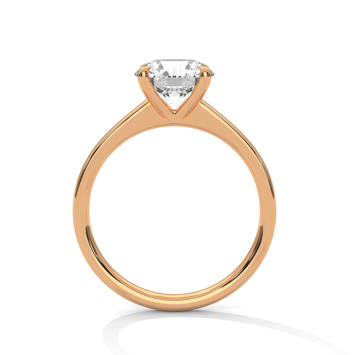 The Sophia 2 CT Round Lab-Grown Diamond Solitaire Ring detail image