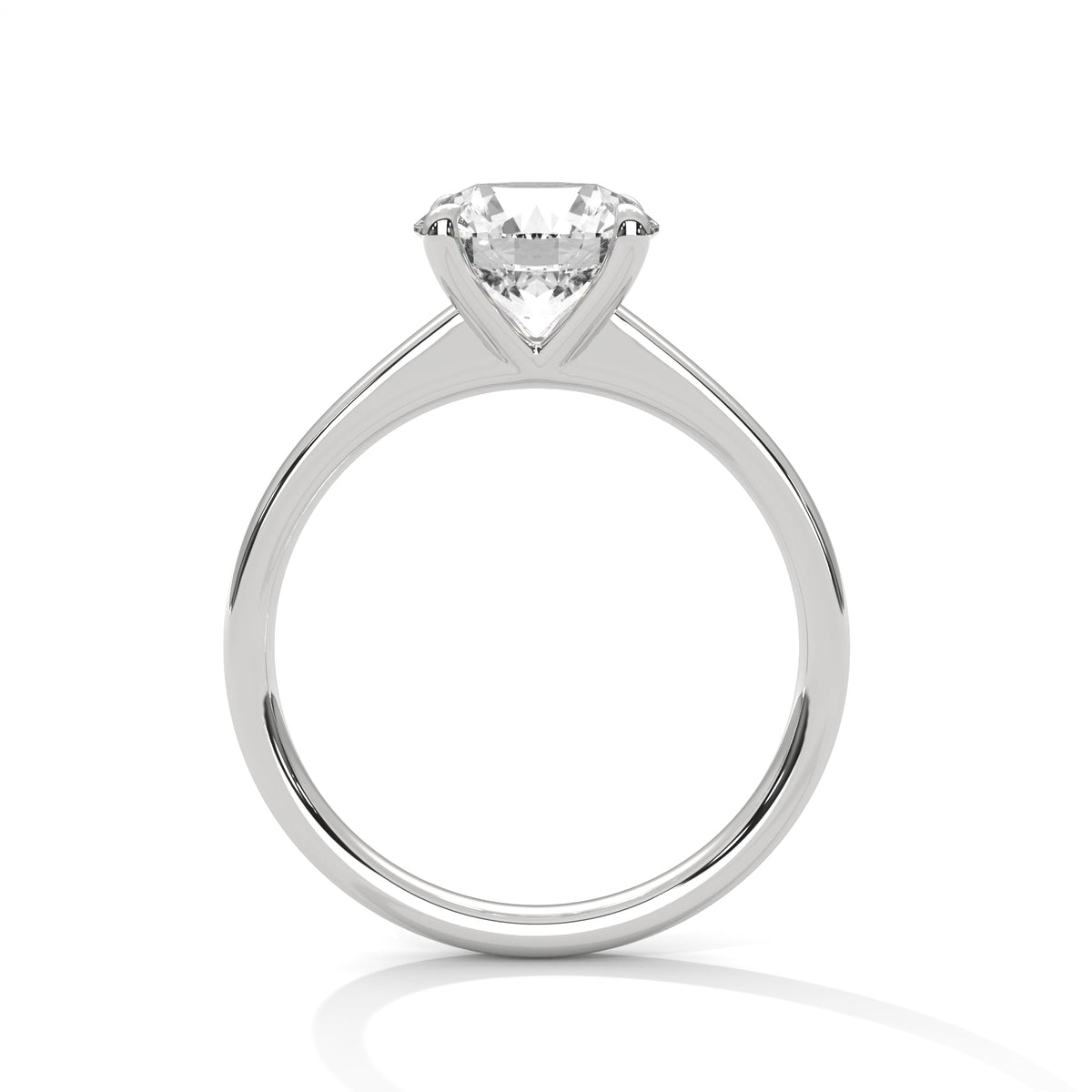 The Sophia 2 CT Round Lab-Grown Diamond Solitaire Ring detail image