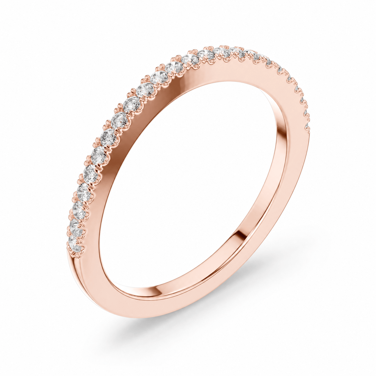 The LiLy — 0.216 CTW Round Diamond Band Ring - Lamor&Co