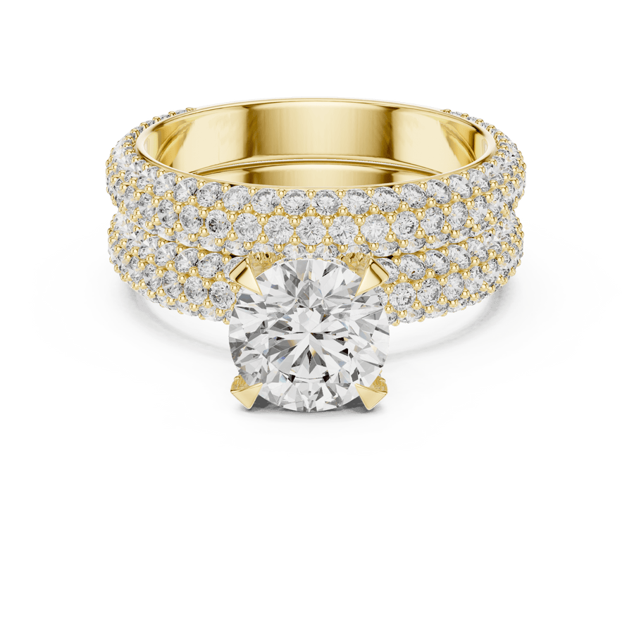 The Elizabeth 3.57 CTW Lab-Grown Diamond Bridal Set product image