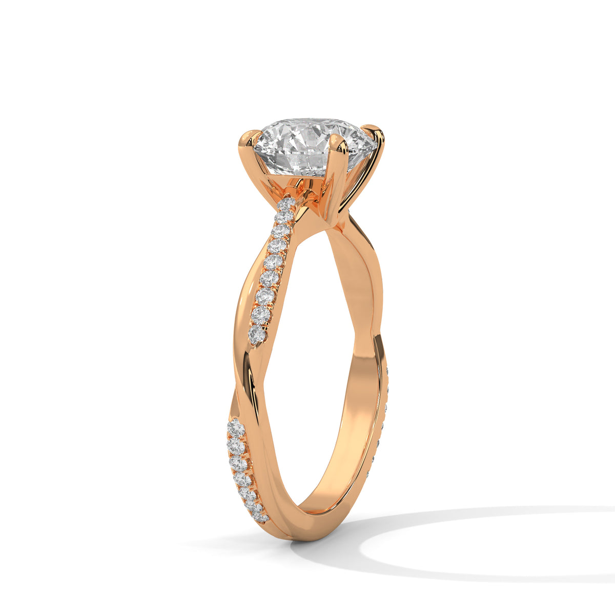 The Sarah 2.32 CTW Round Lab-Grown Diamond Ring detail image