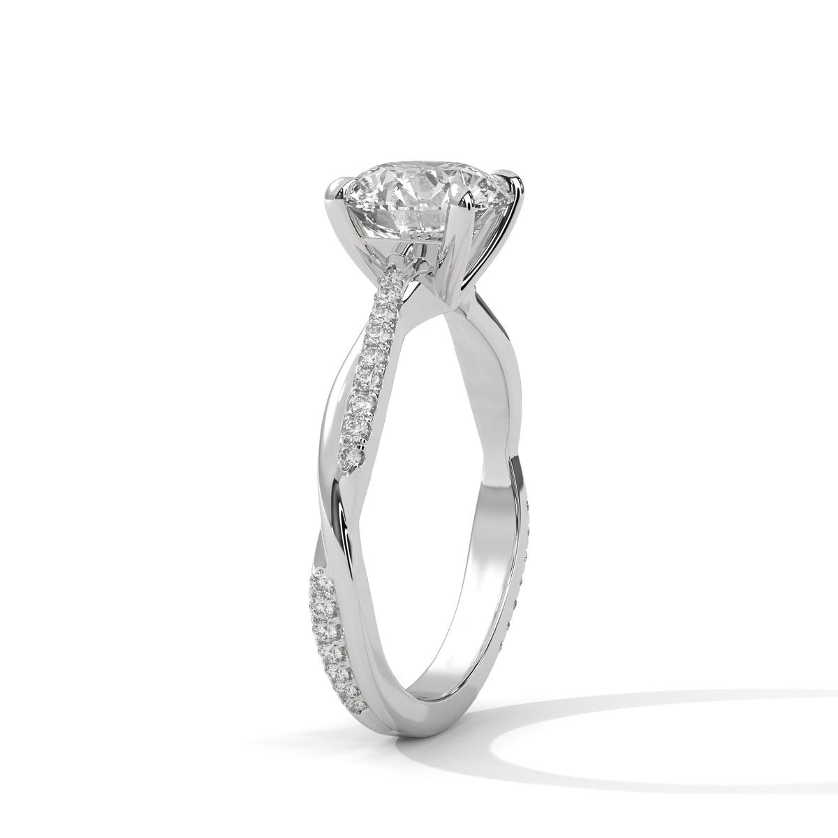 The Sarah 2.32 CTW Round Lab-Grown Diamond Ring detail image