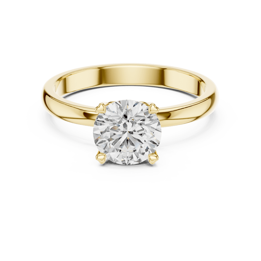 The Cecilia 1 CT Round Lab-Grown Diamond Engagement Ring product image