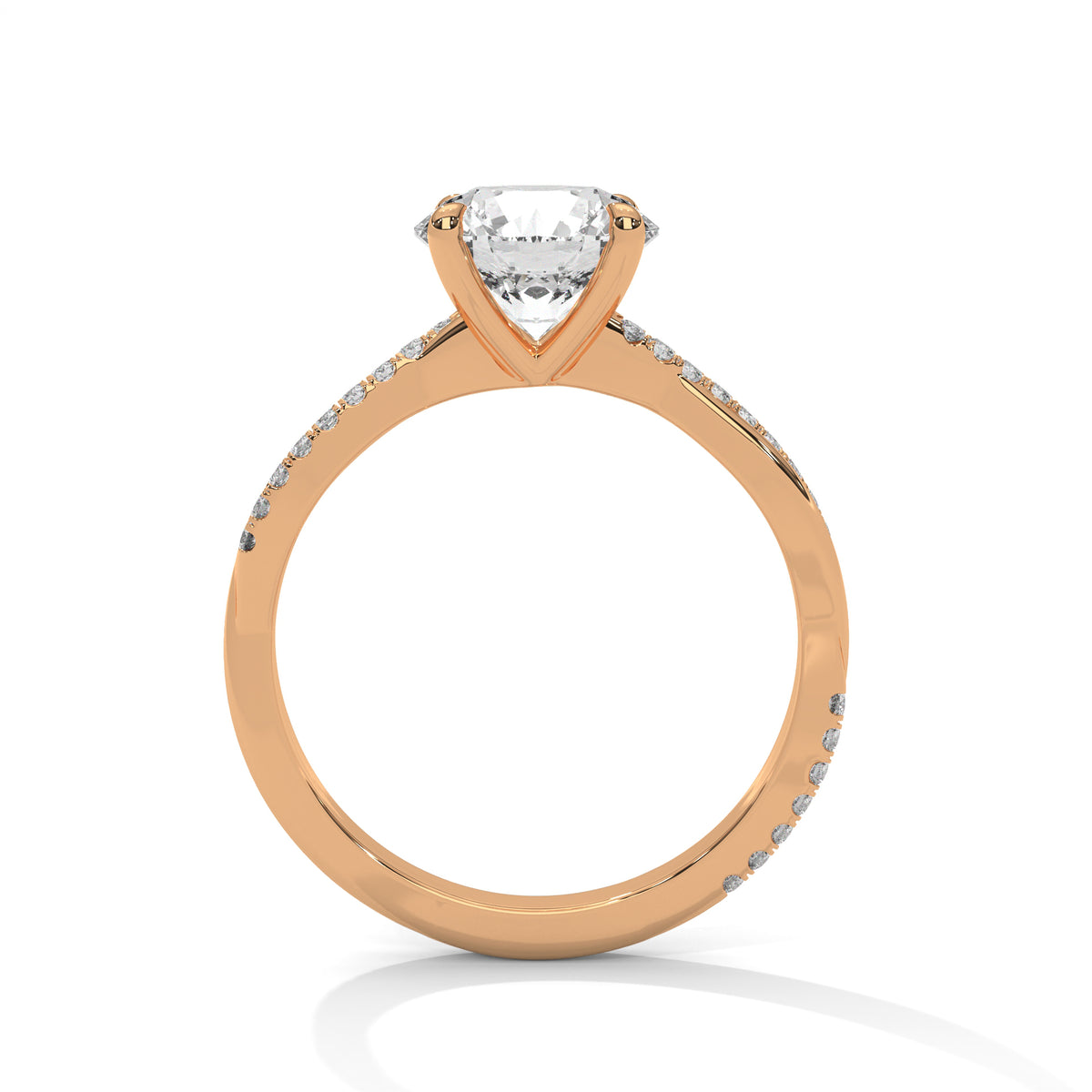 The Sarah 2.32 CTW Round Lab-Grown Diamond Ring detail image