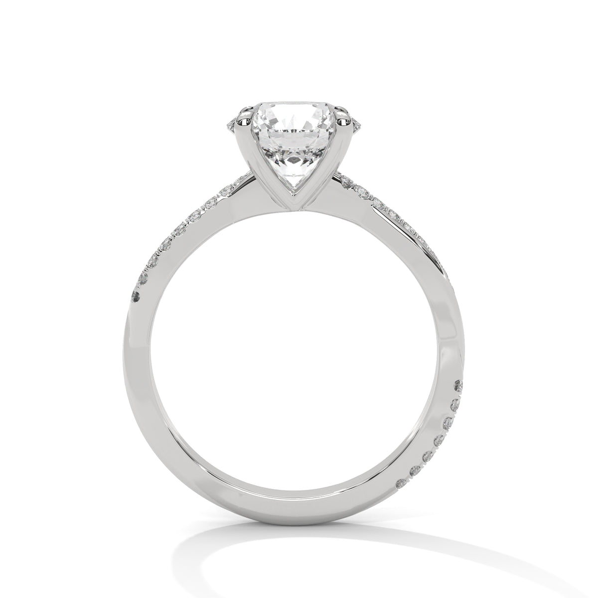 The Sarah 2.32 CTW Round Lab-Grown Diamond Ring detail image