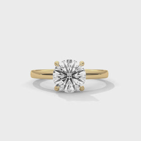 The Sophia — 2 CT Round Lab-Grown Diamond Solitaire Ring