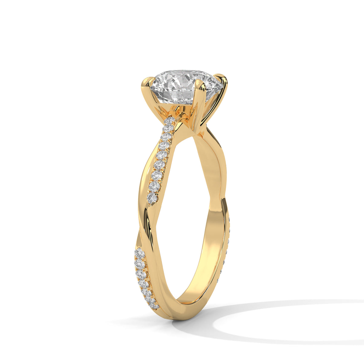 The Sarah 2.32 CTW Round Lab-Grown Diamond Ring detail image